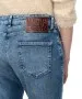 Damen Jeans Straight von MAC in Mid Blue Random
