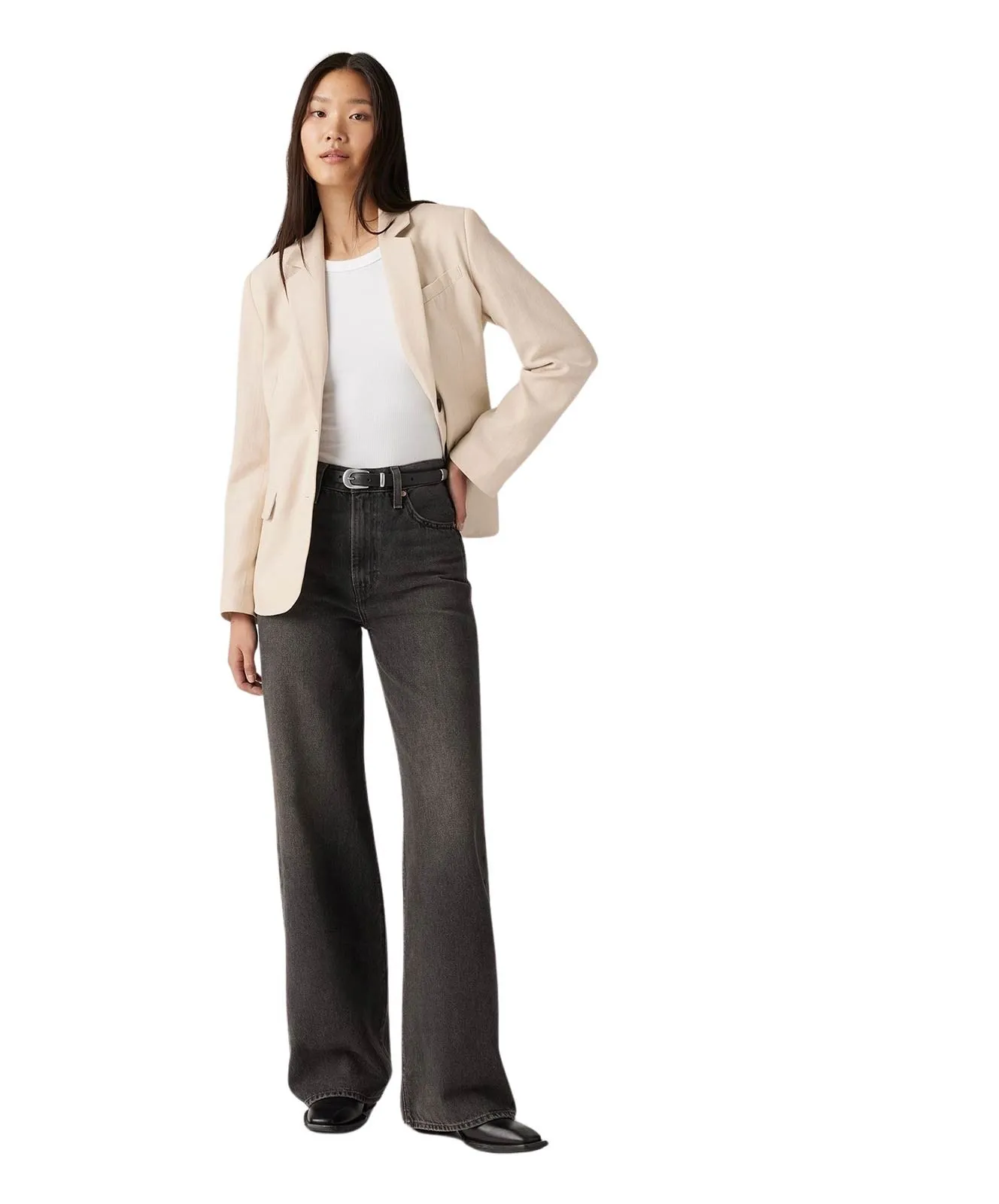 Damen Jeans Ribcage Wide Leg von Levis in Swipe Up