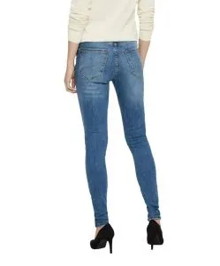 Vero Moda High Waisted Jeans Sophia in Hellblau