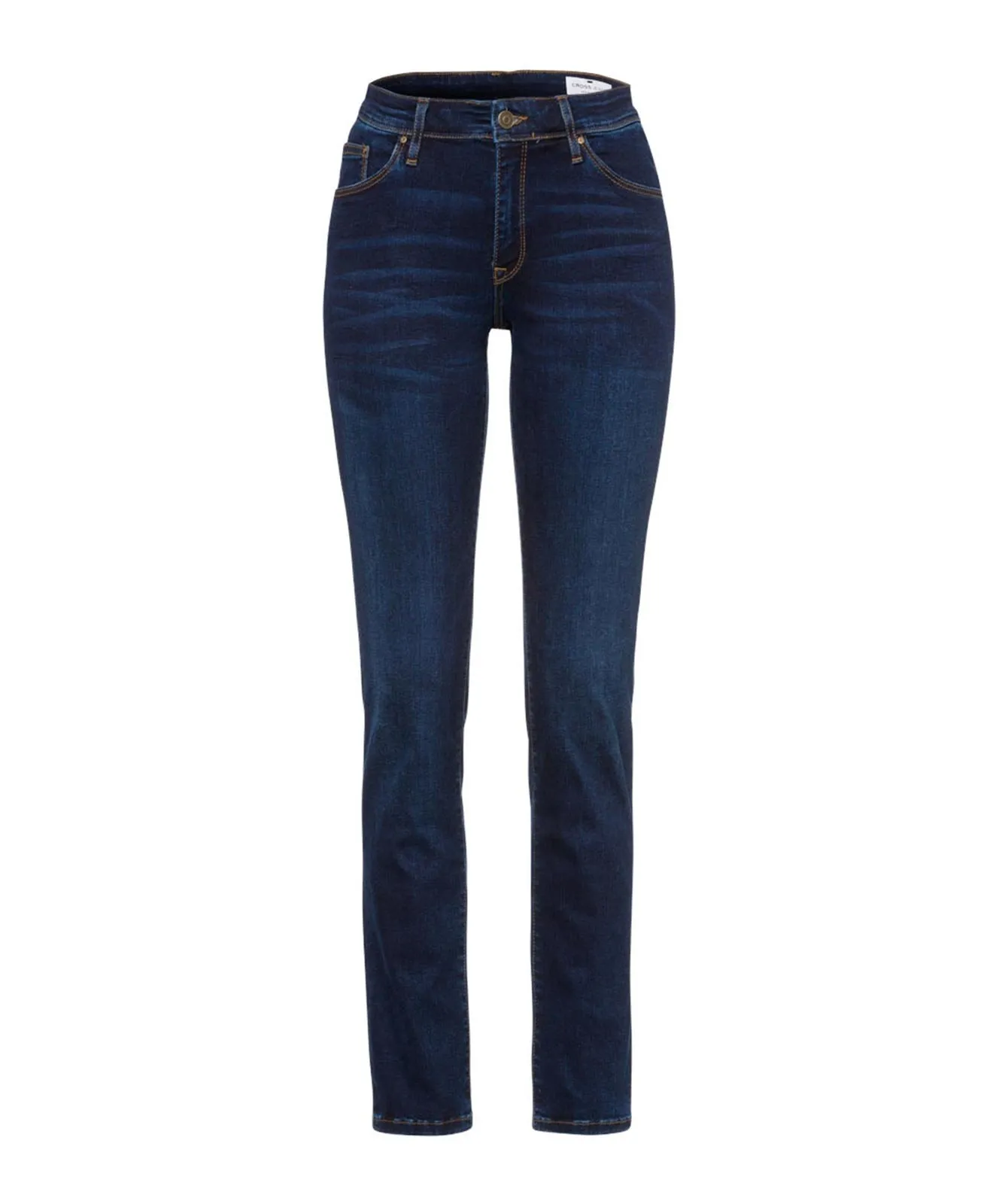 Damen Jeans Anya von Cross in Dark Blue
