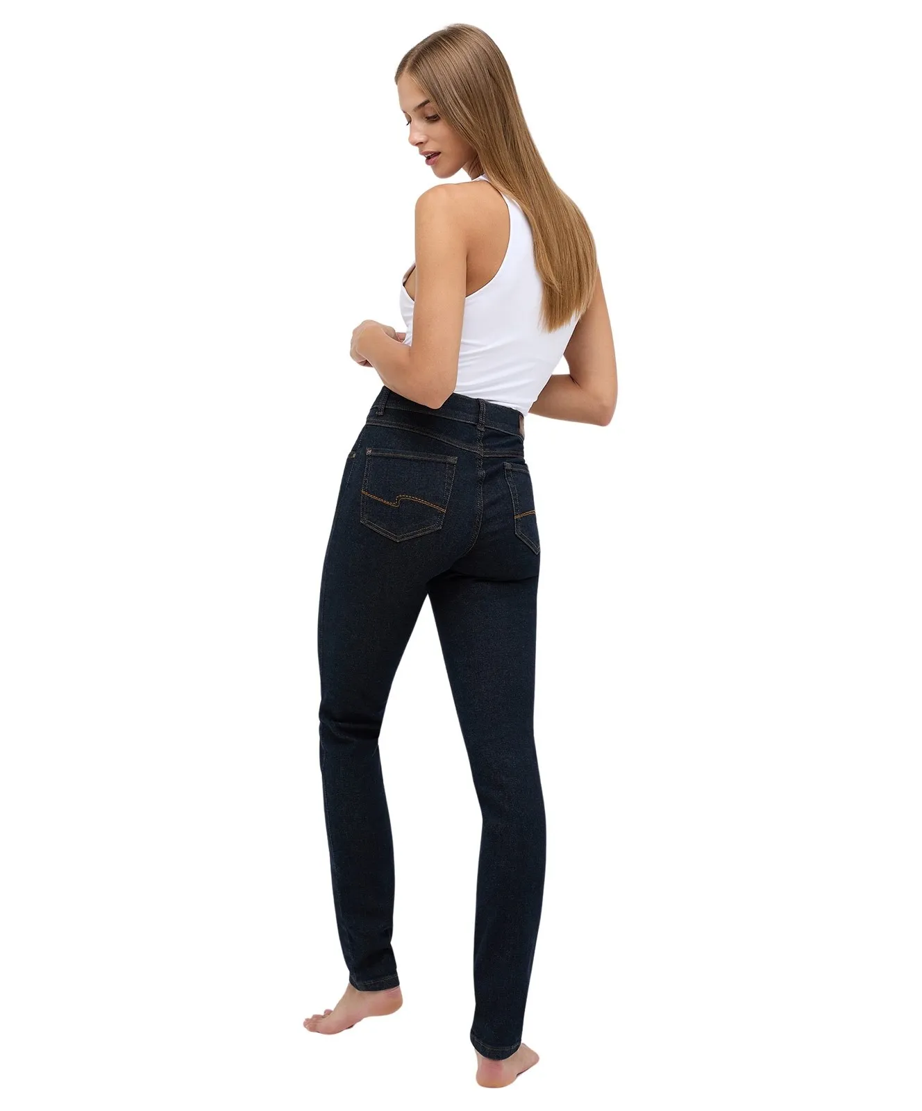 Damen Jeans Skinny von Angels in Night Blue