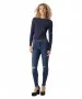 Damen Jeans Sophia von Vero Moda in Dark Blue Denim