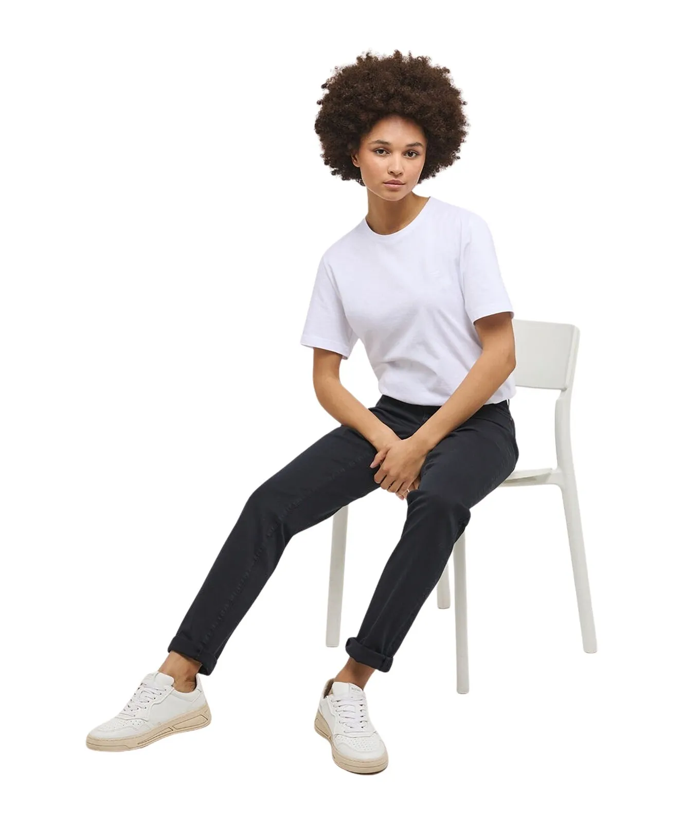 Damen Jeans Crosby Relaxed Slim von Mustang in Stay Black
