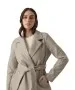 Damen Jacke Fortuneaya Long Coat von Vero Moda in Silver Mink