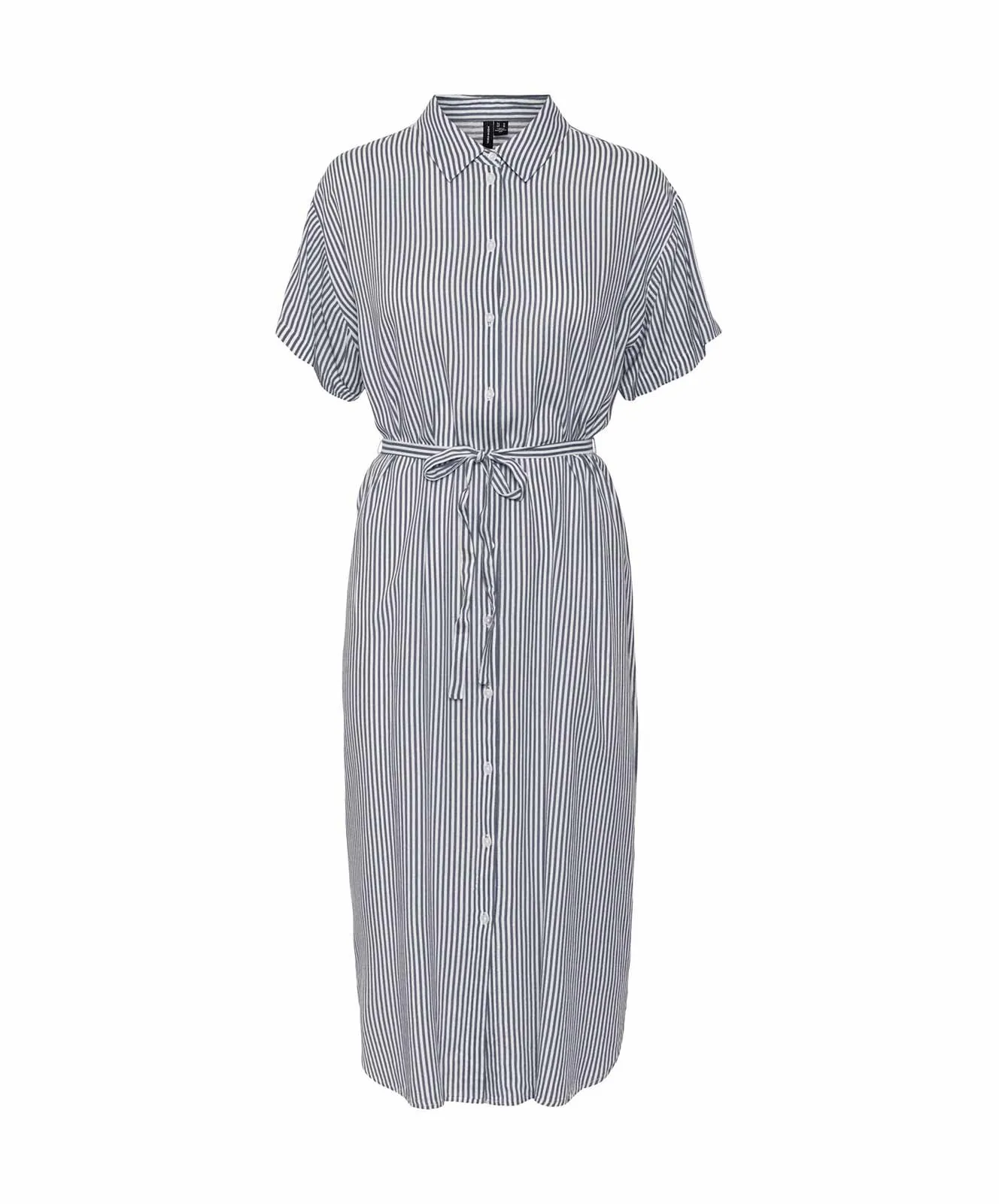 Damen Kleid Bumby von Vero Moda in Snow White India ink