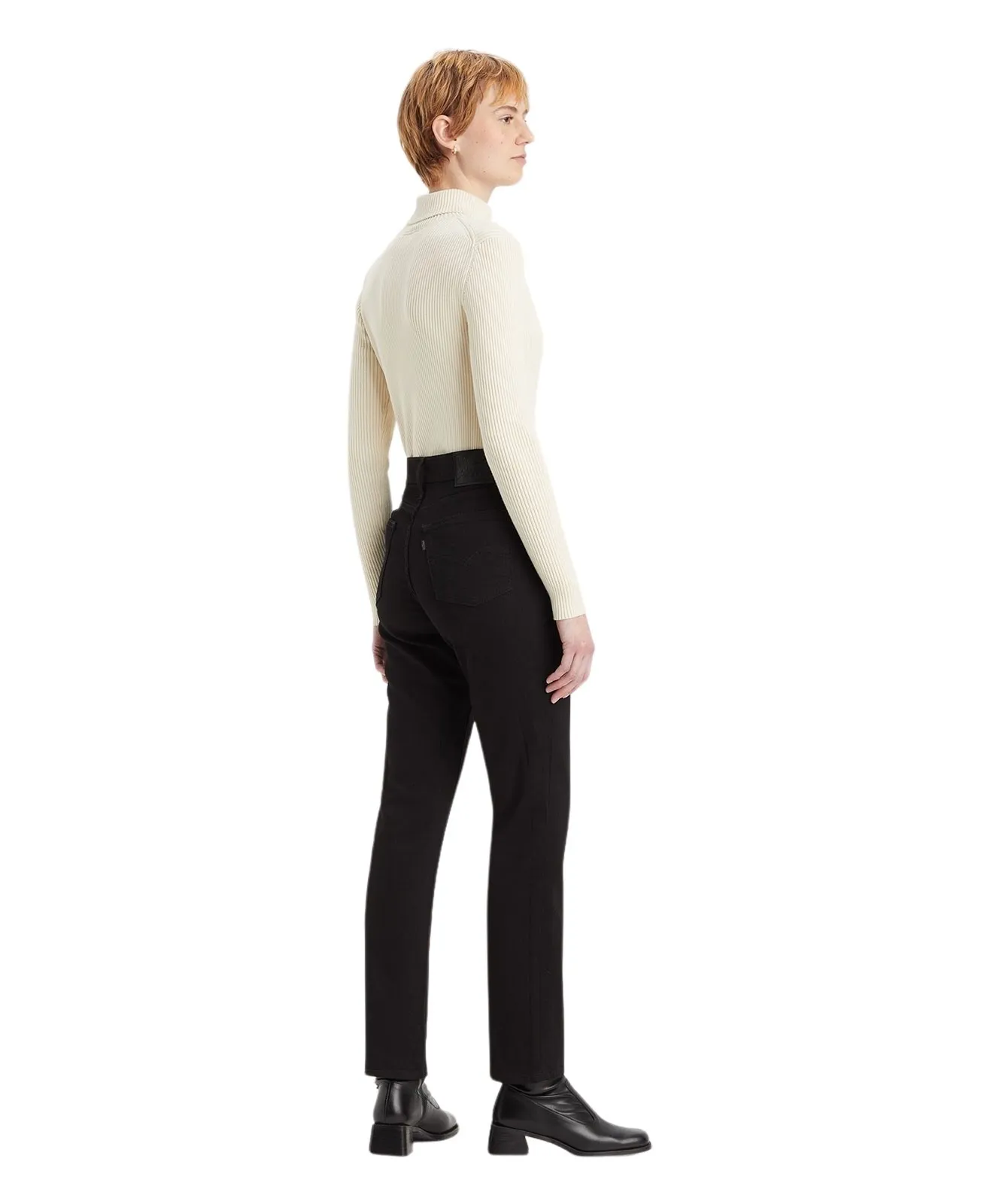 Damen Jeans 724 High Rise Straight von Levis in Midnight Gaze