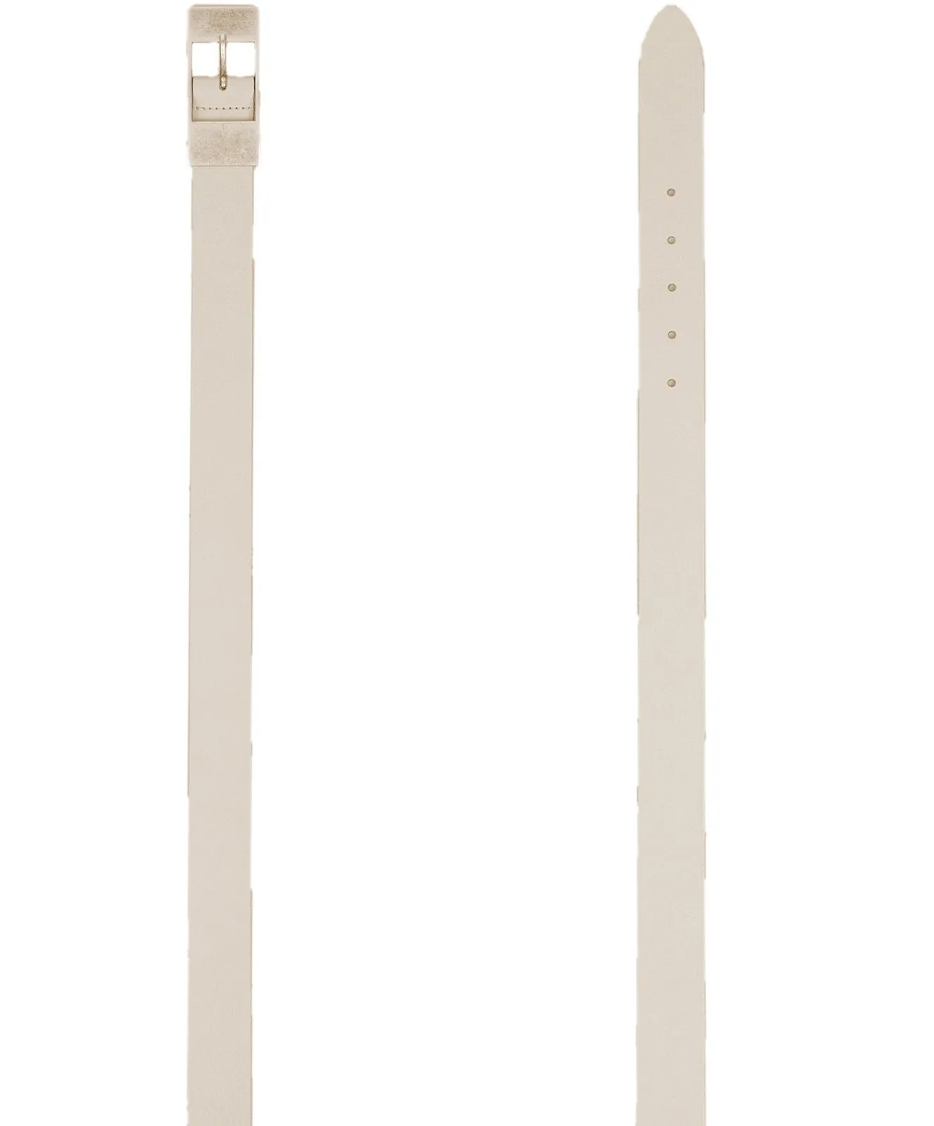 Damen Gürtel 3,5cm Nappaledergürtel von Bernd Götz in Creme