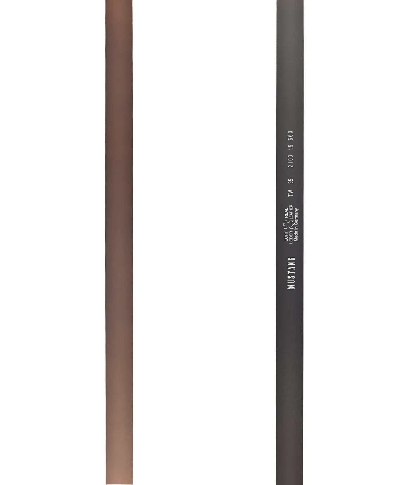 Herren Gürtel Echtleder-Herrengürtel in 35 mm von Mustang in Baileys