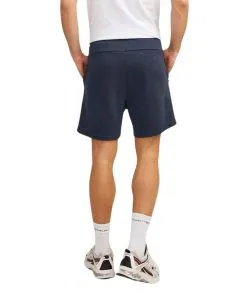 Jack & Jones Kurze Hose aus Sweat in Dunkelblau