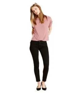 Levis 711 Skinny - Slim Fit - Black Sheep - Vorne