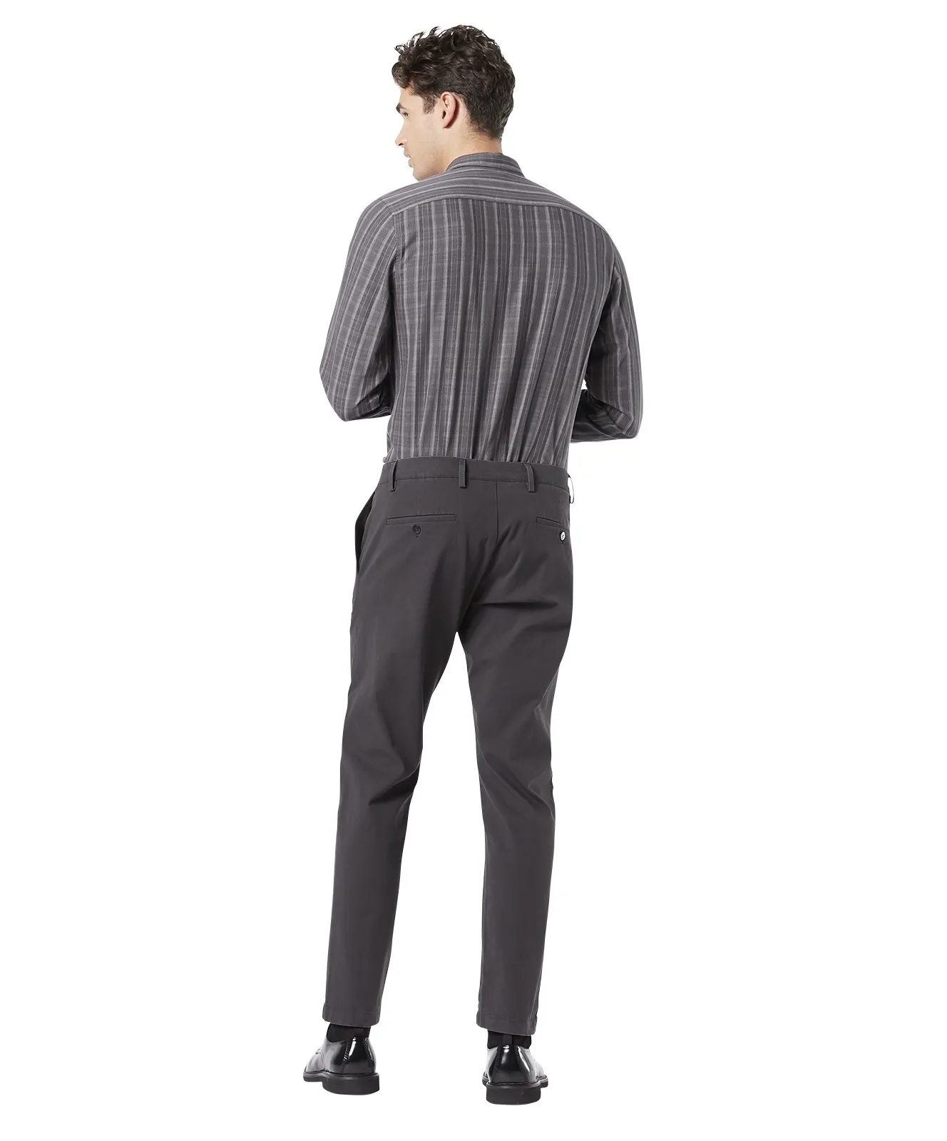 Herren Hose Smart 360 Chino Taper von Dockers in Steelhead