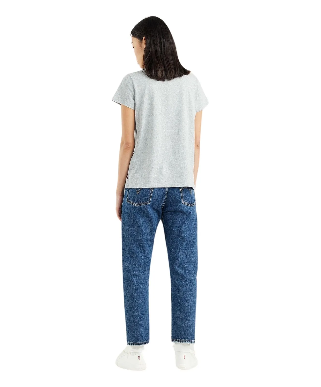 Damen Shirt Perfect Tee von Levis in Heather Grey