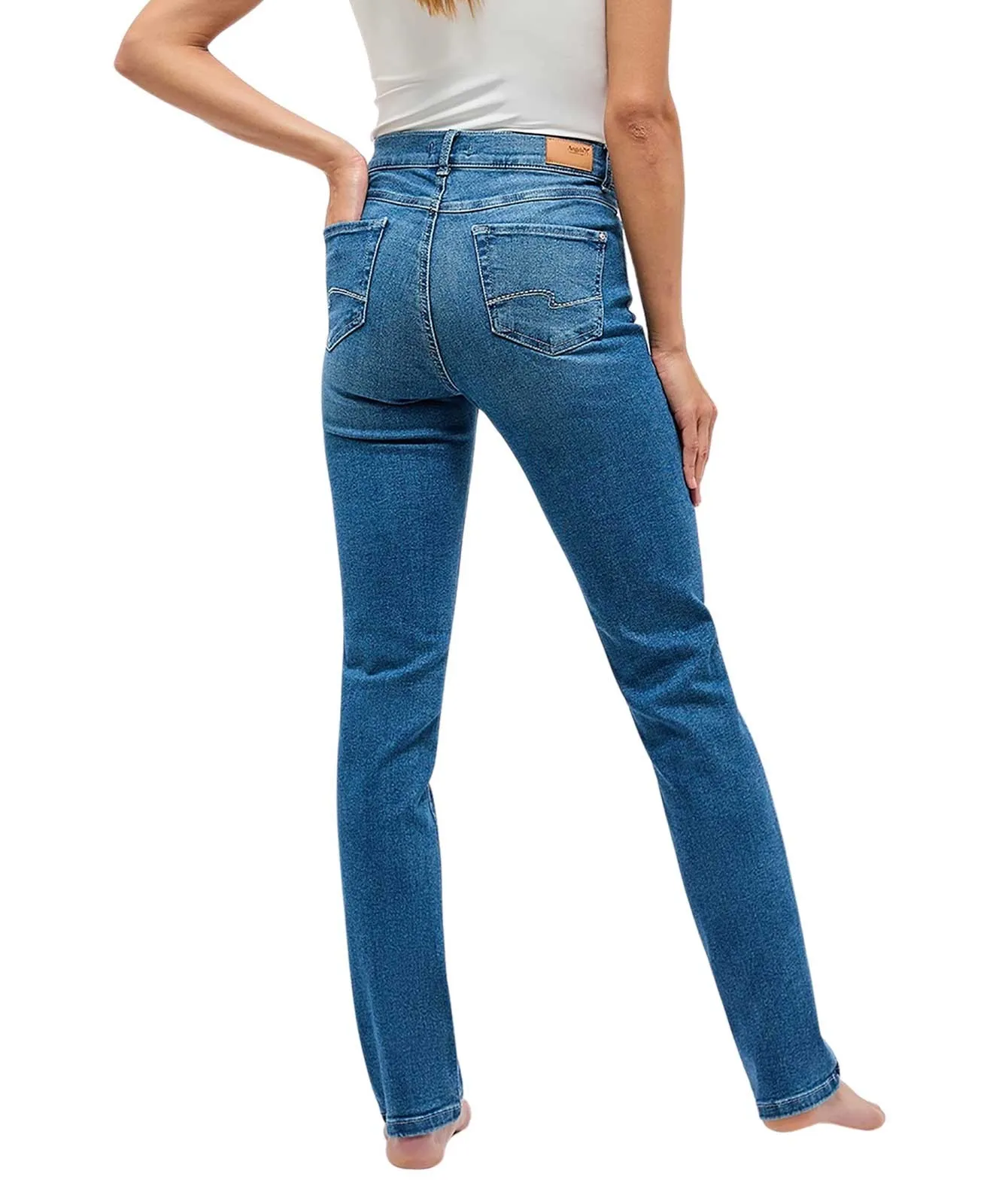 Damen Jeans Cici von Angels in Mid Blue Used