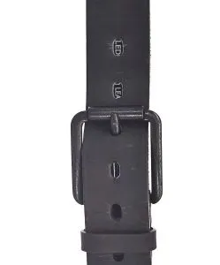 Mustang Herren-Gürtel aus Vollrindleder in Vintage-Black