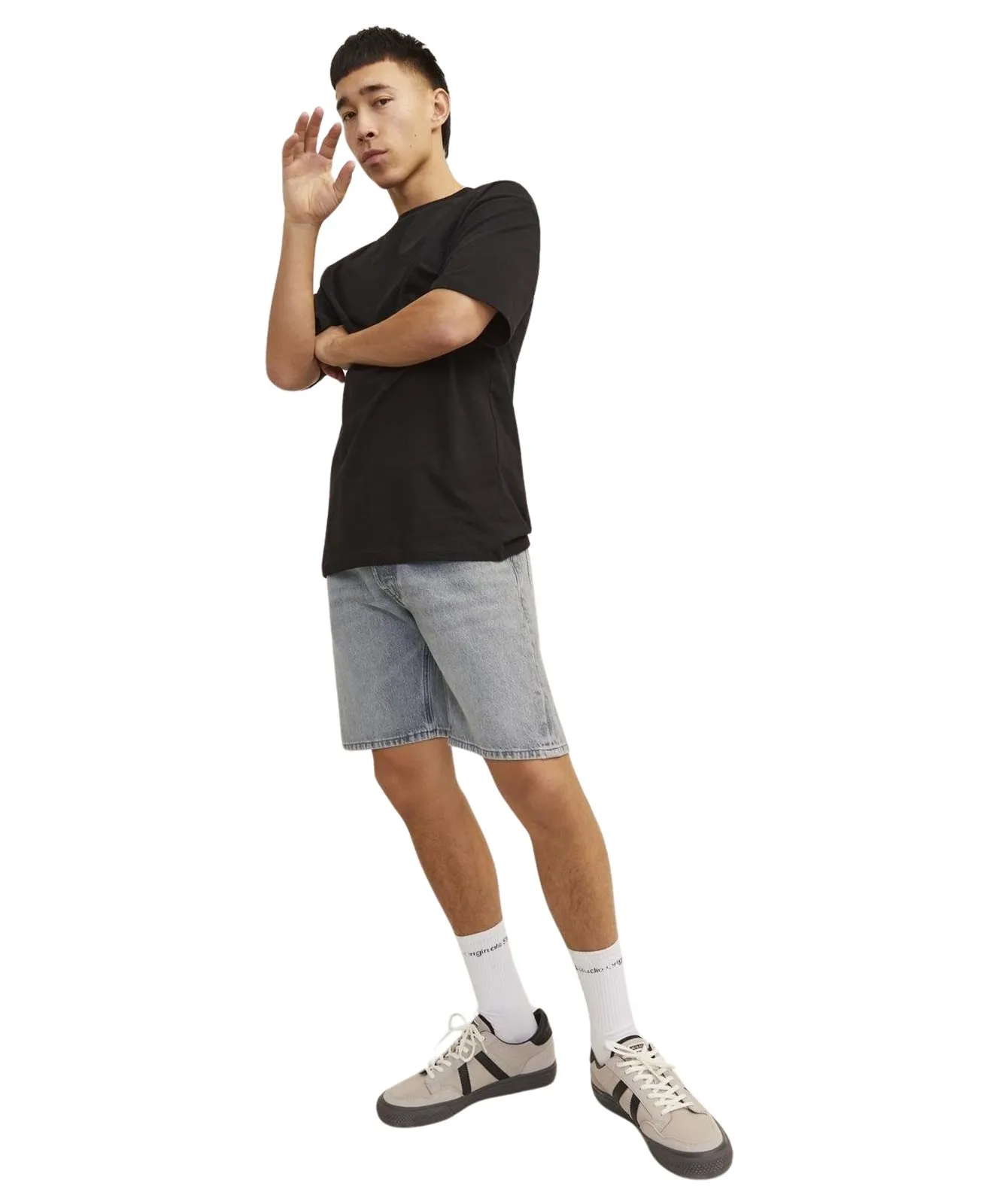 Herren Jeans Chris Cooper von Jack & Jones in Grey Denim