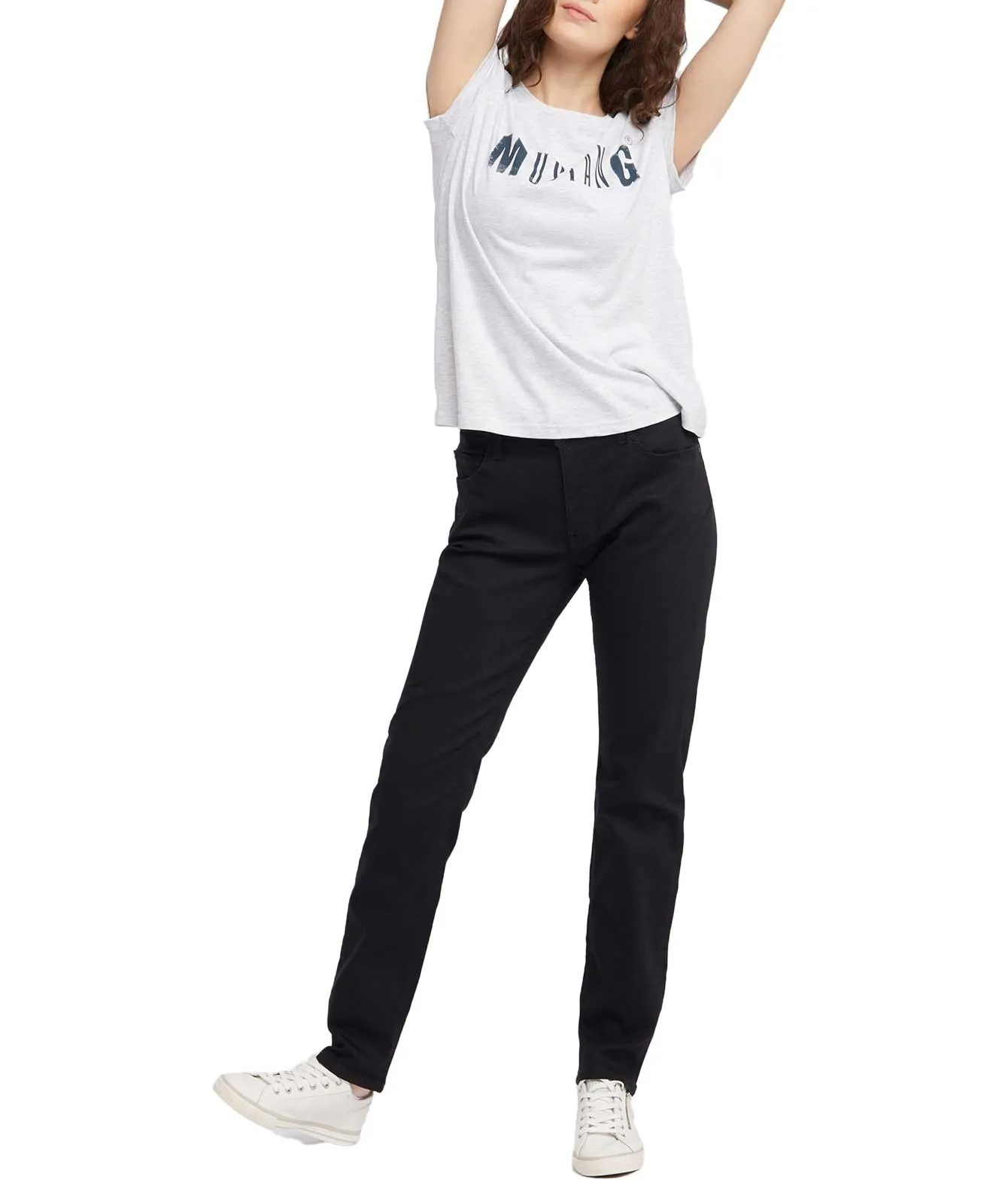 Damen Jeans Sissy Slim von Mustang in Dark Vintage