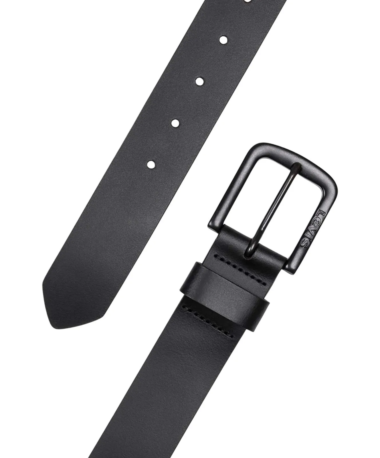 Herren Gürtel Seine Metal von Levis in Regular Black