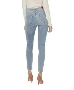 Vero Moda Sophia Jeans mit High Waist mit Destroyed Effekten