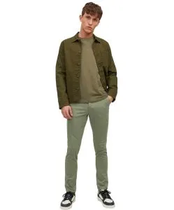 Jack & Jones Marco Slim Chino-Hose im Grünton