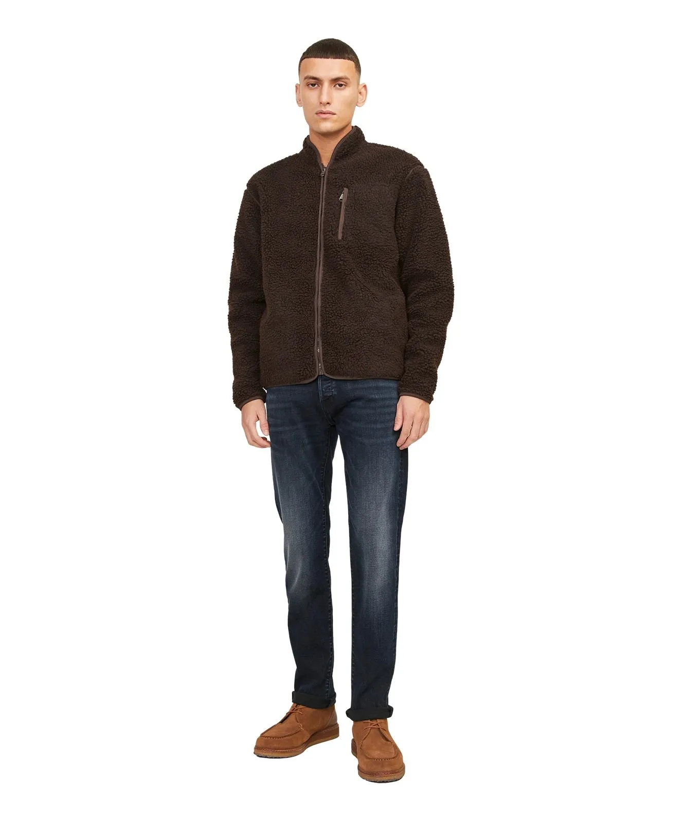 Herren Jeans Glenn Fox von Jack & Jones in Blue Denim