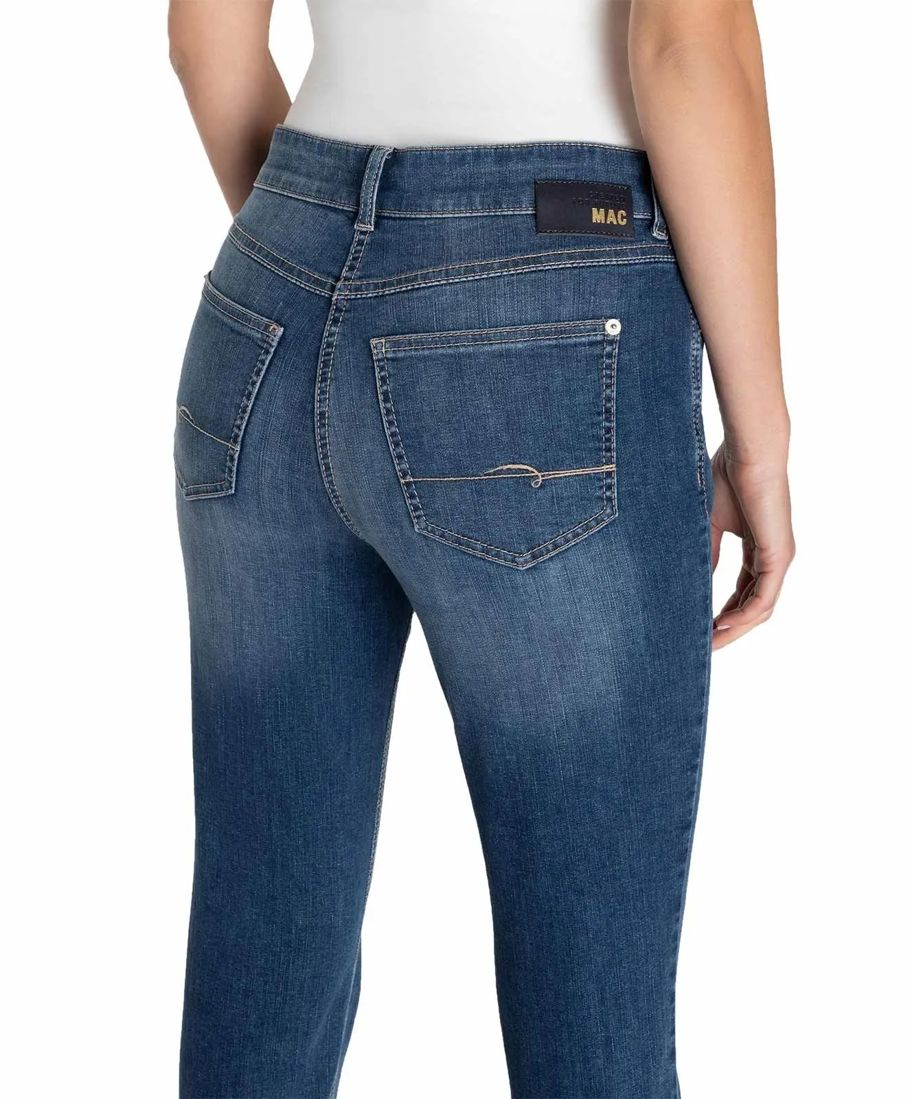 Damen Jeans Angela von MAC in Simple Wash