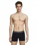 Herren Unterwäsche Waistband Trunks 3 Pack von Jack & Jones in Asphalt