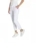 Damen Hose Chino Turn Up von MAC in White
