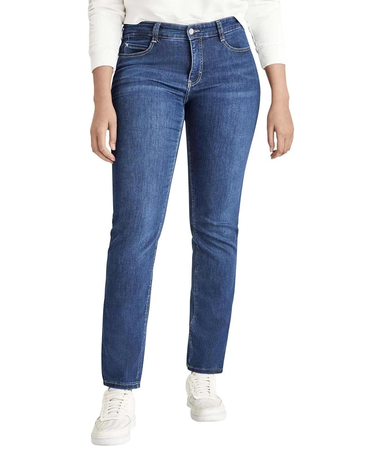 Damen Jeans Dream von MAC in Mid Blue Authentic Wash