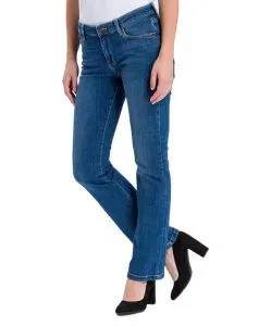 Cross Jeans Bootcut Lauren - Regular fit Jeans in Indigoblau 
