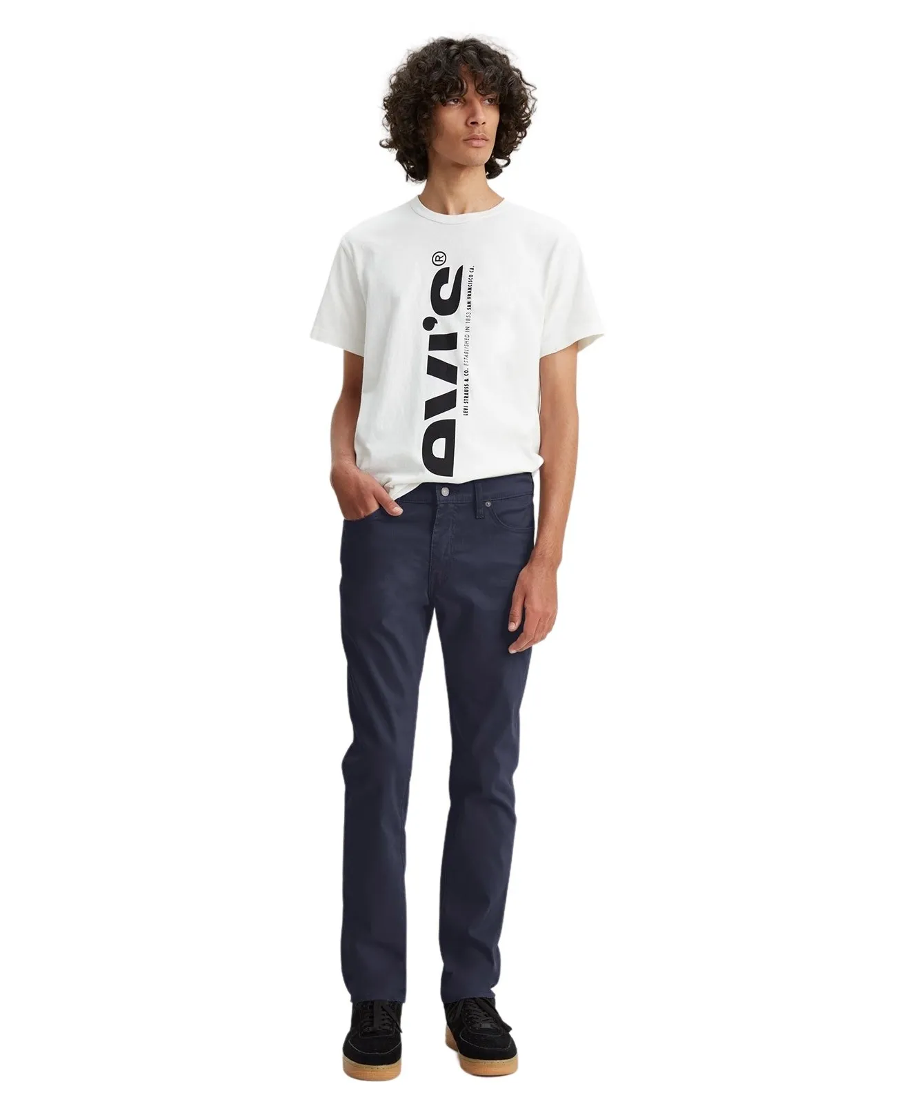 Herren Jeans 511 Slim von Levis in Baltic Navy Sueded Sateen