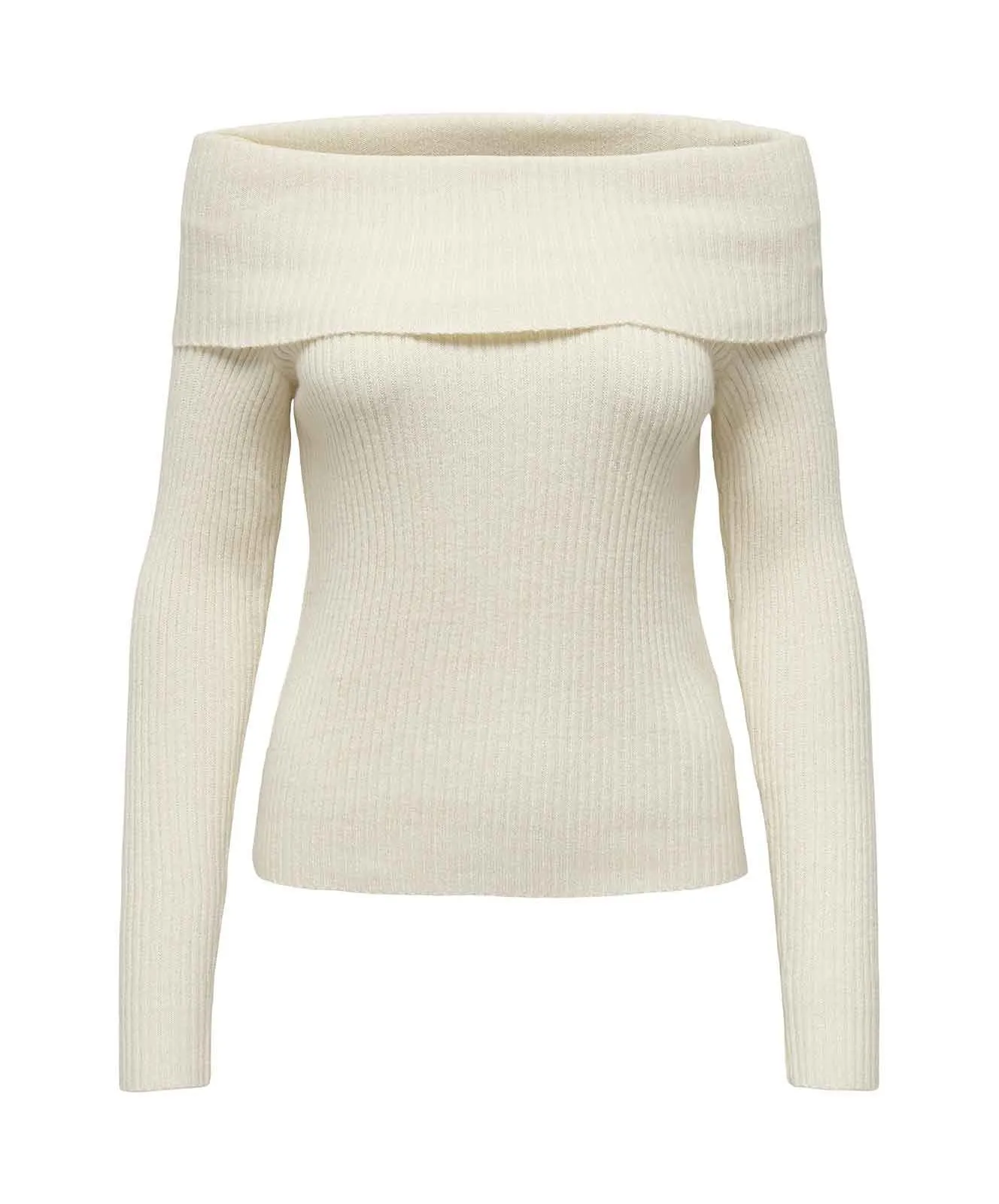 Damen Pullover Katia von Only in Whitecap Gray Melange