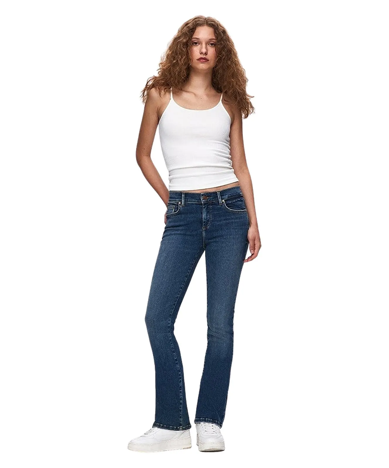 Damen Jeans Fallon 400 von LTB in Minnow Wash