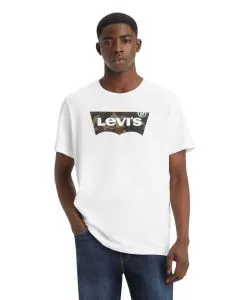 Levi's T-Shirt Housemark in Weiß mit Logo