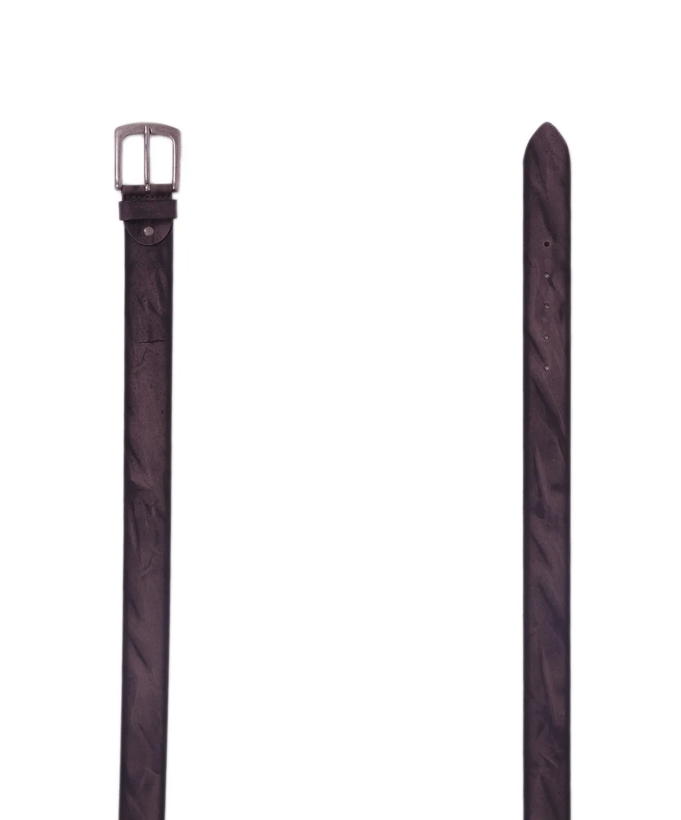 Herren Gürtel 402685 4cm Büffel Ledergürtel von Bernd Götz in Anthrazit