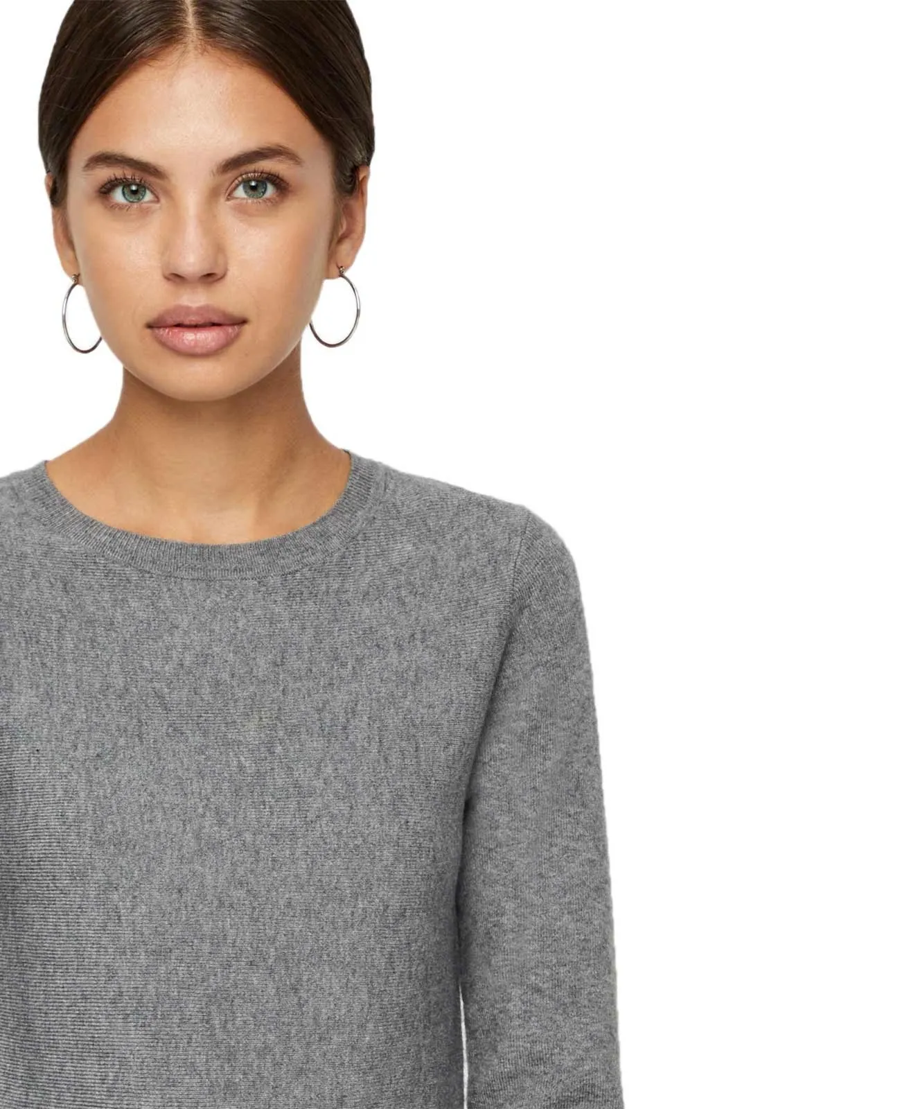 Damen Kleid Nancy von Vero Moda in Medium Grey Melange