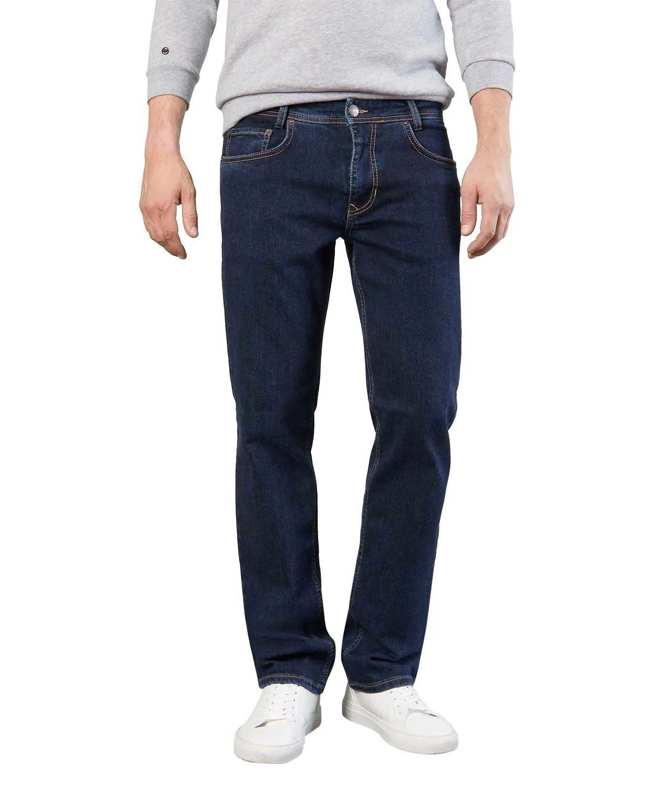 Herren Jeans Arne von MAC in Deep Blue Stonewash