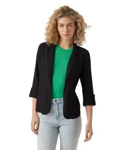 Vero Moda Blazer 3/4 Jesmiro in Schwarz