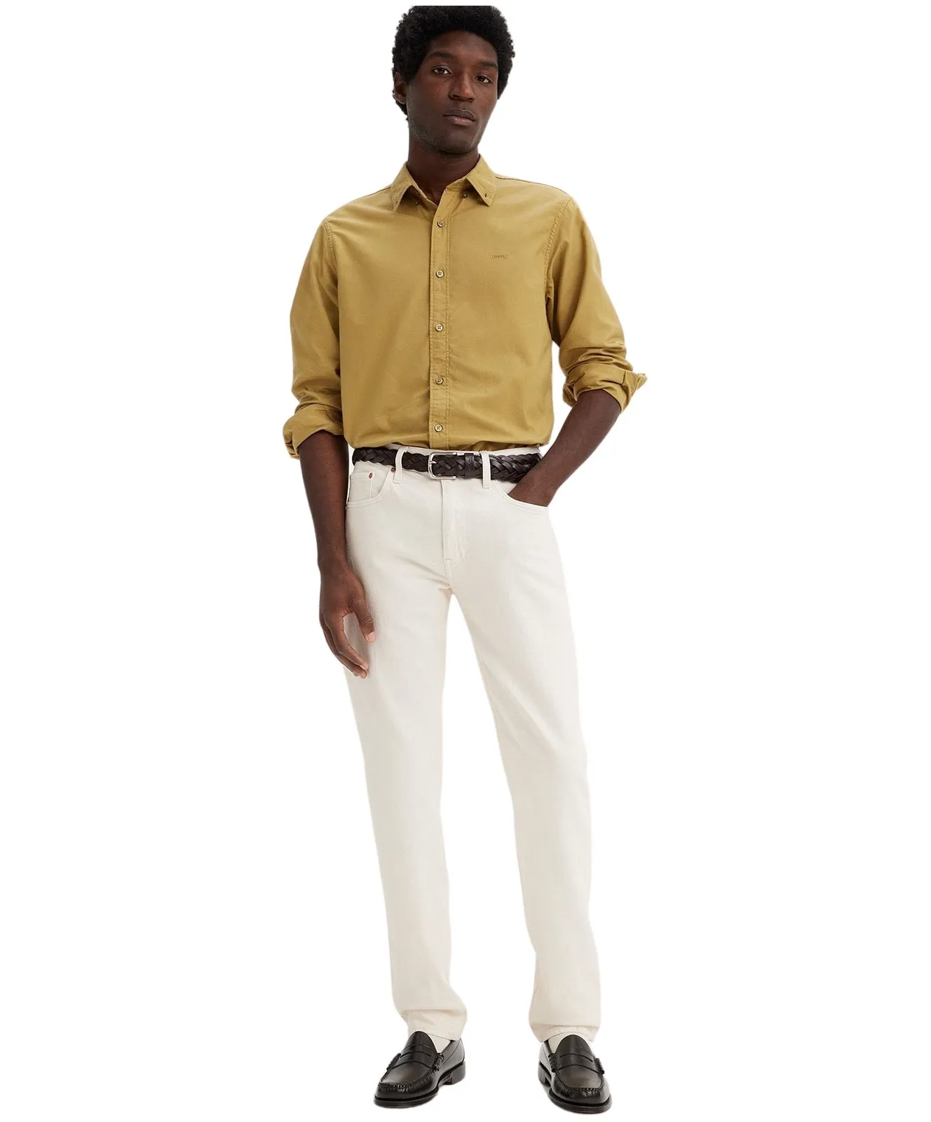 Herren Jeans 502 Taper von Levis in Why So Frosty Garment Dye