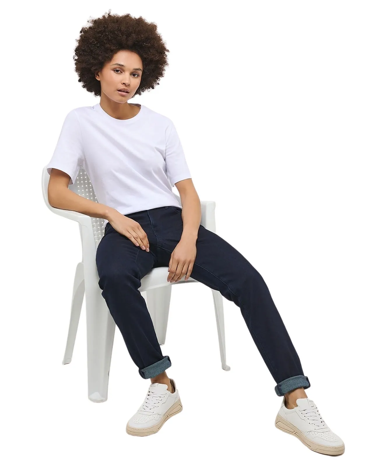 Damen Jeans Crosby Relaxed Slim von Mustang in Rinsewash