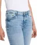 Damen Jeans Alan von Cross in Light Mid Blue Used