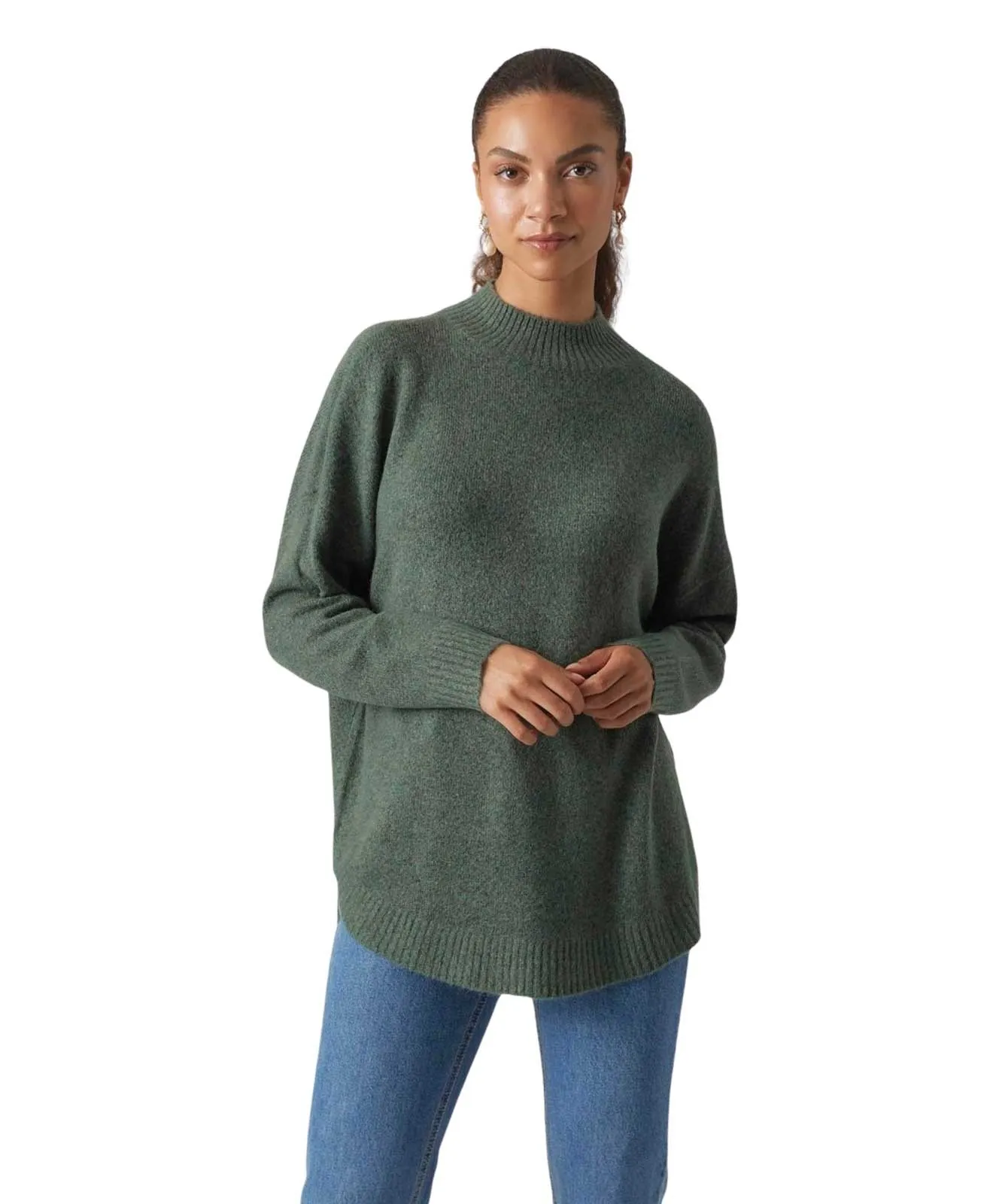 Damen Pullover Plaza von Vero Moda in Dark Forest