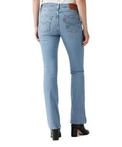 Levi's 725 Jeans Bootcut mit High Rise in Hellblau