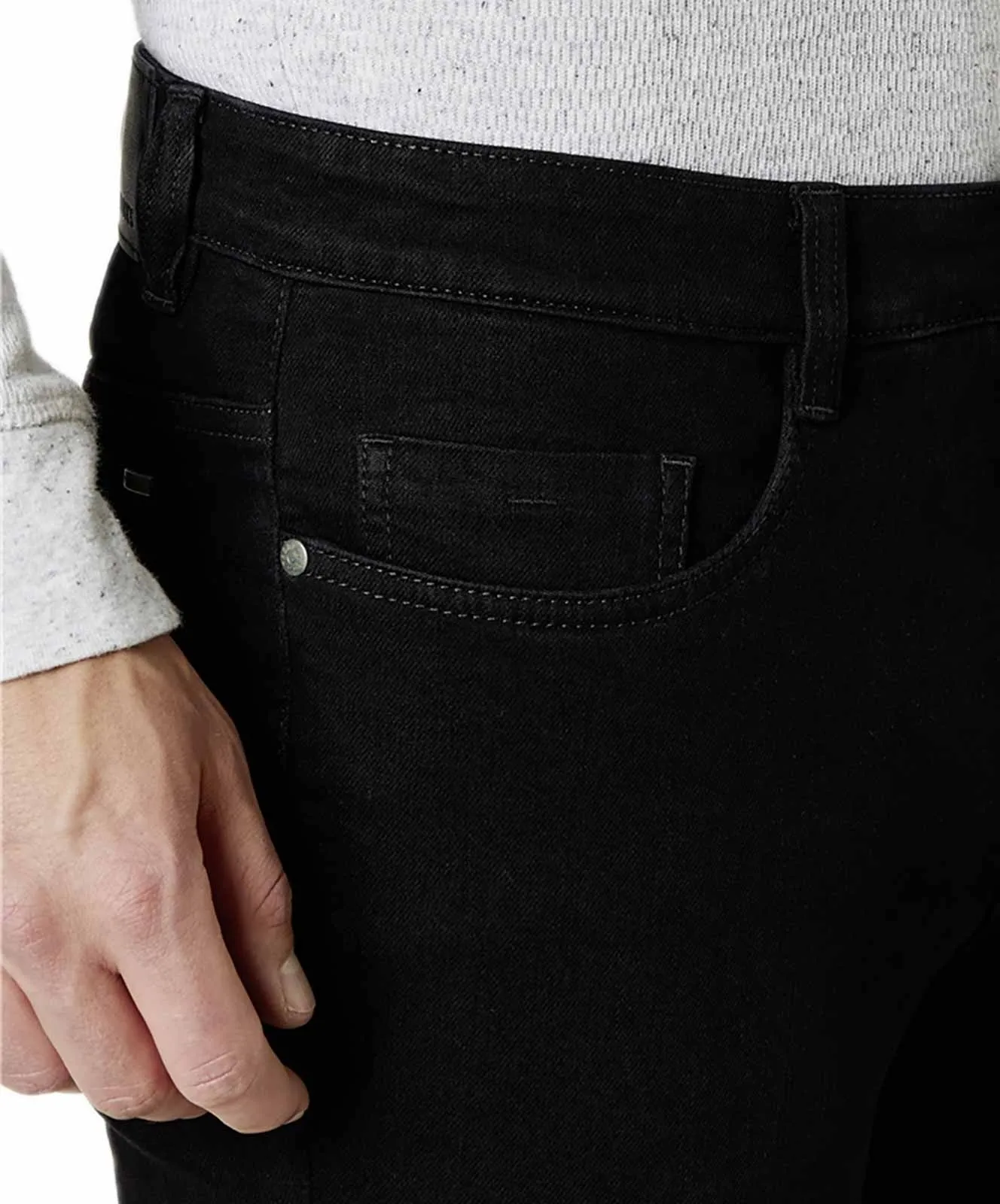 Herren Jeans Ranger von Paddocks in Black/Black
