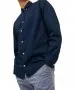 Herren Hemd Oxford von Jack & Jones in Navy Blazer