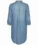 VERO MODA Silla - Shirt-Kleid - Light Blue Denim - Back