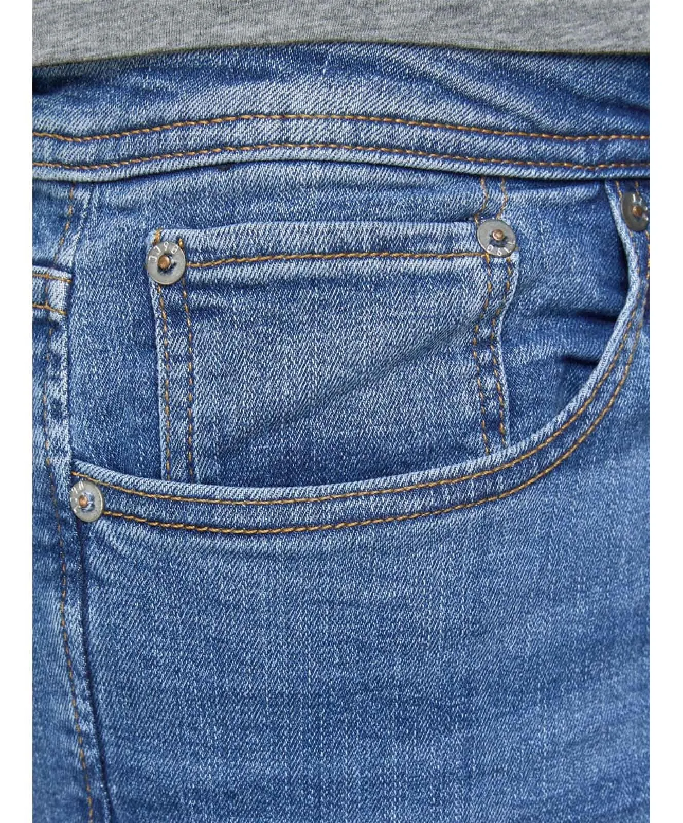 Herren Jeans Tim Original von Jack & Jones in Blue Denim