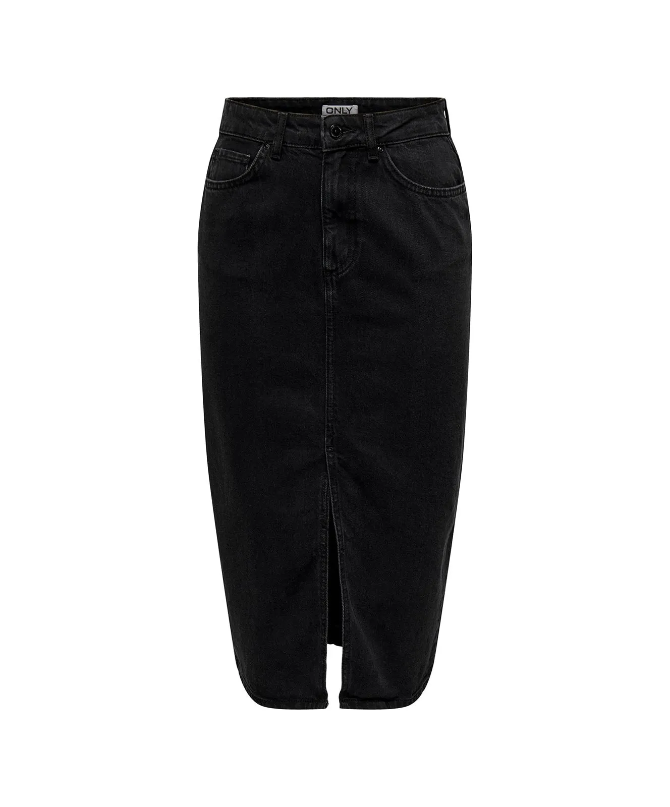 Damen Rock Bianca von Only in Washed Black
