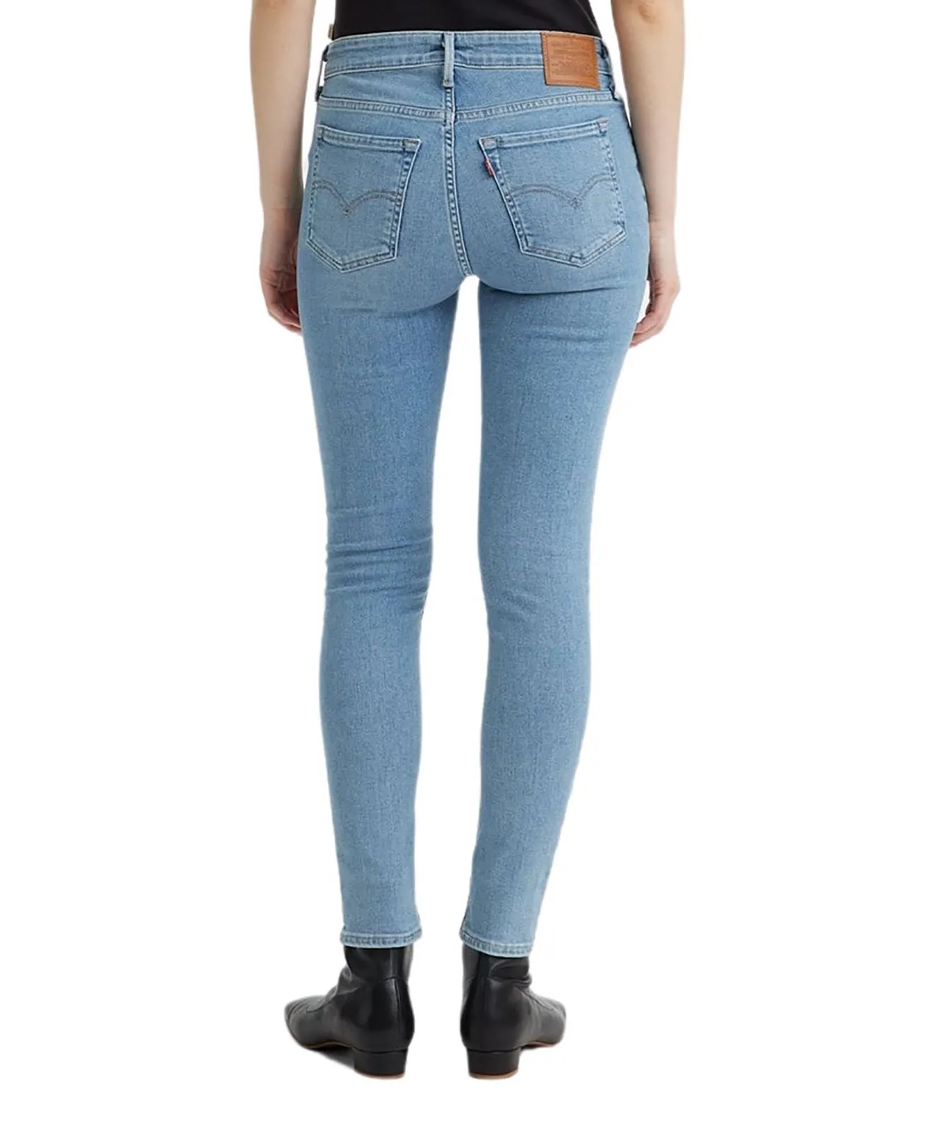 Damen Jeans 711 Skinny von Levis in Blue Wave Light