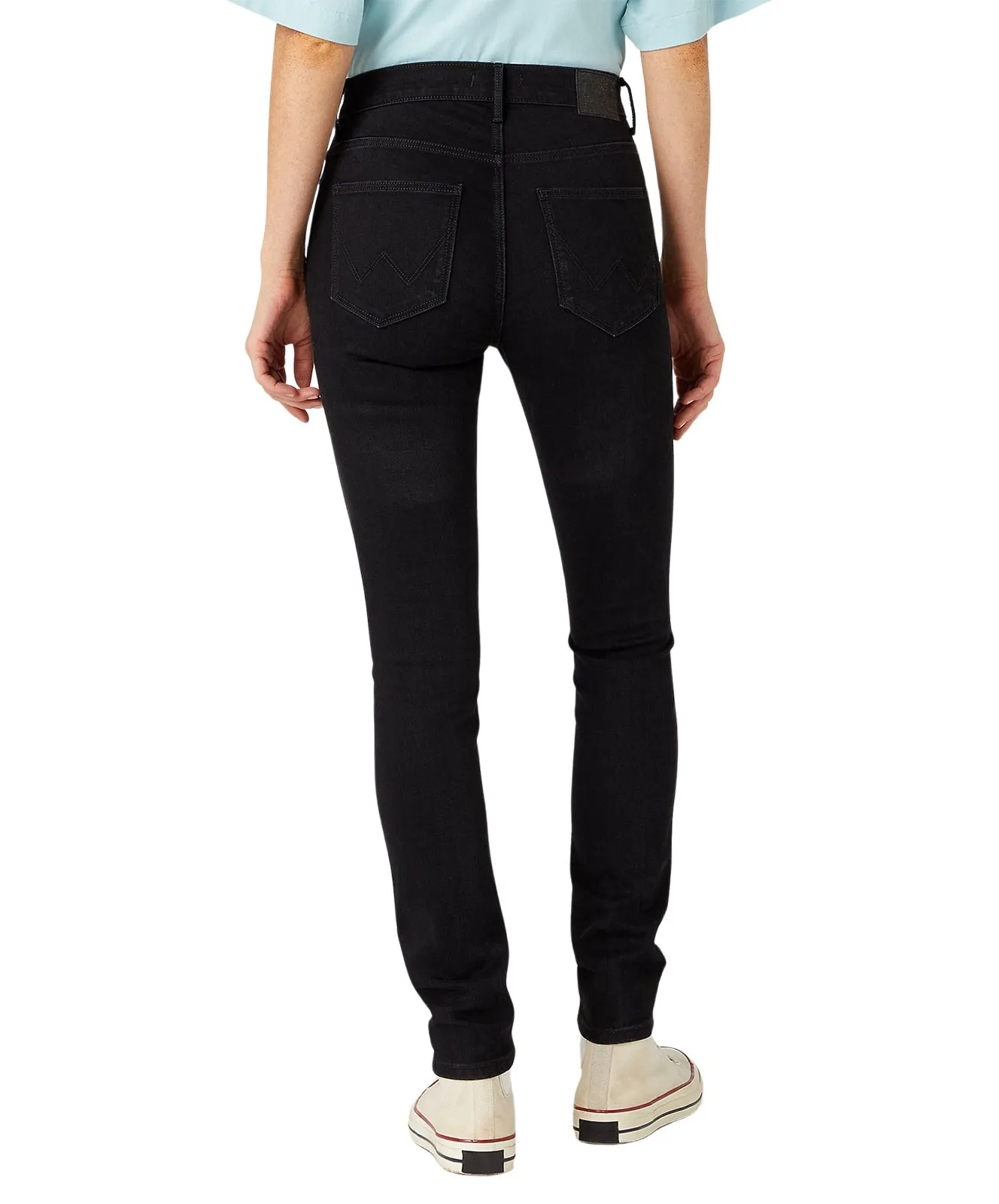 Damen Jeans High Rise Skinny von Wrangler in Arachne