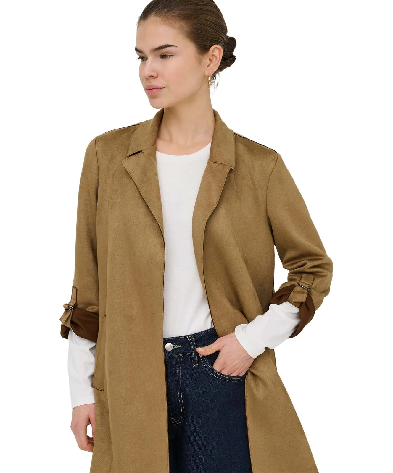 Damen Jacke Joline von Only in Cognac